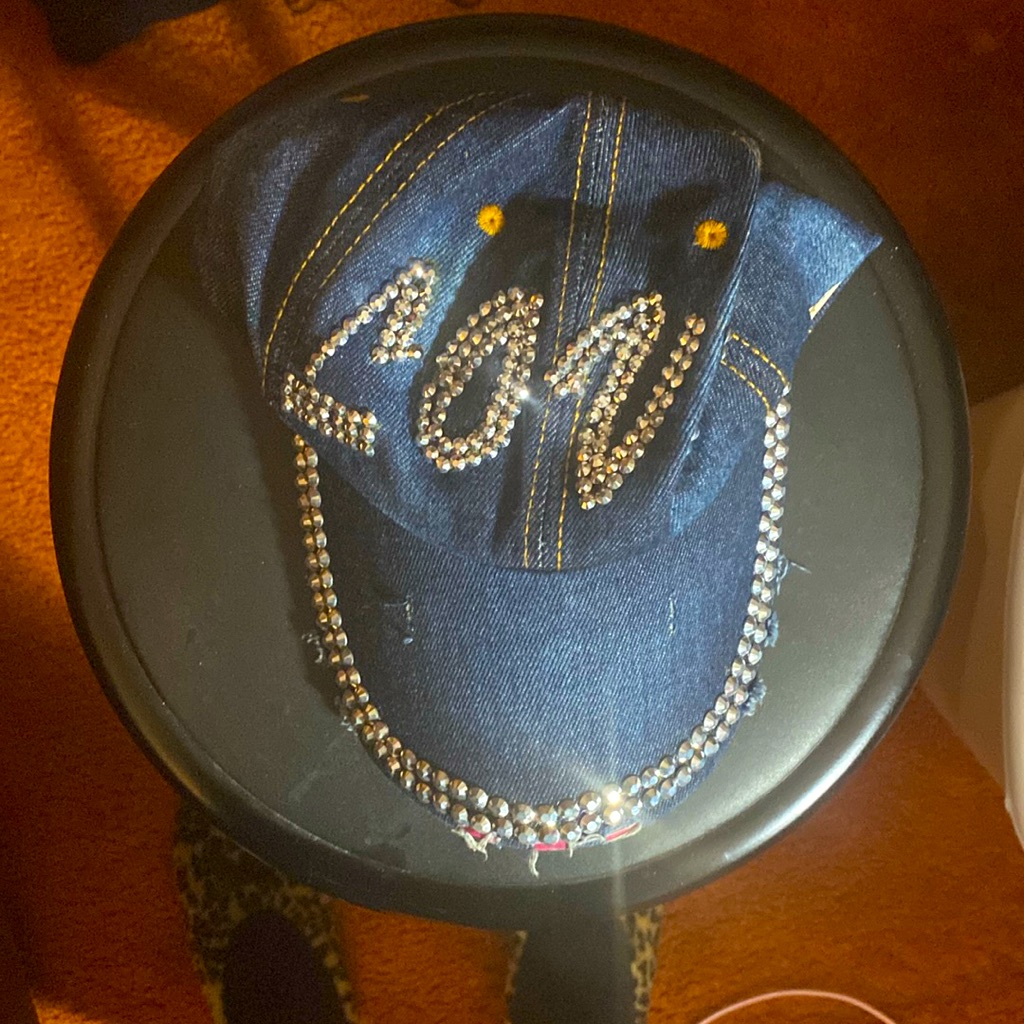 Jean Rinestone Cap